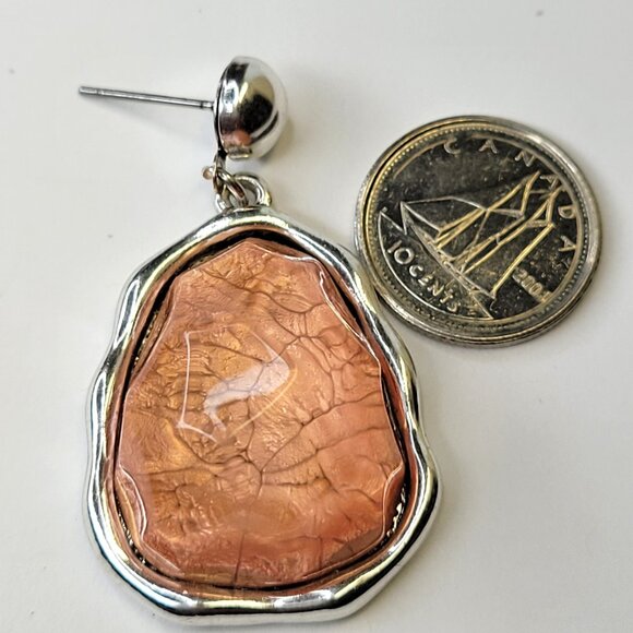 Chunky Drop Earrings - Picture 5 of 8